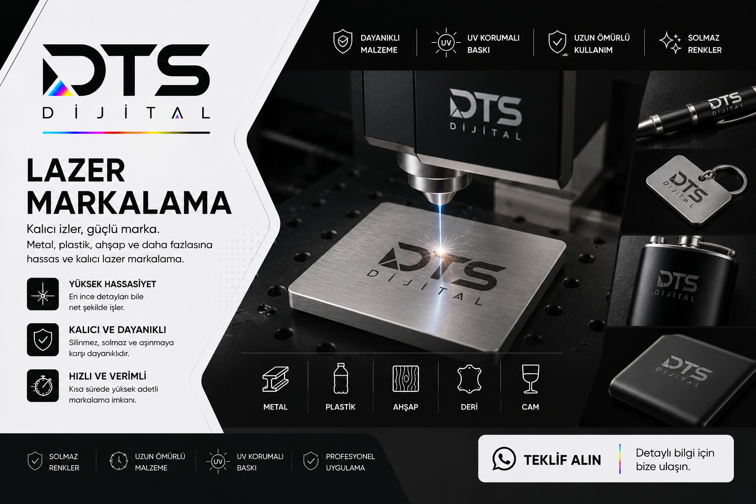 DTS Dijital Lazer Markalama