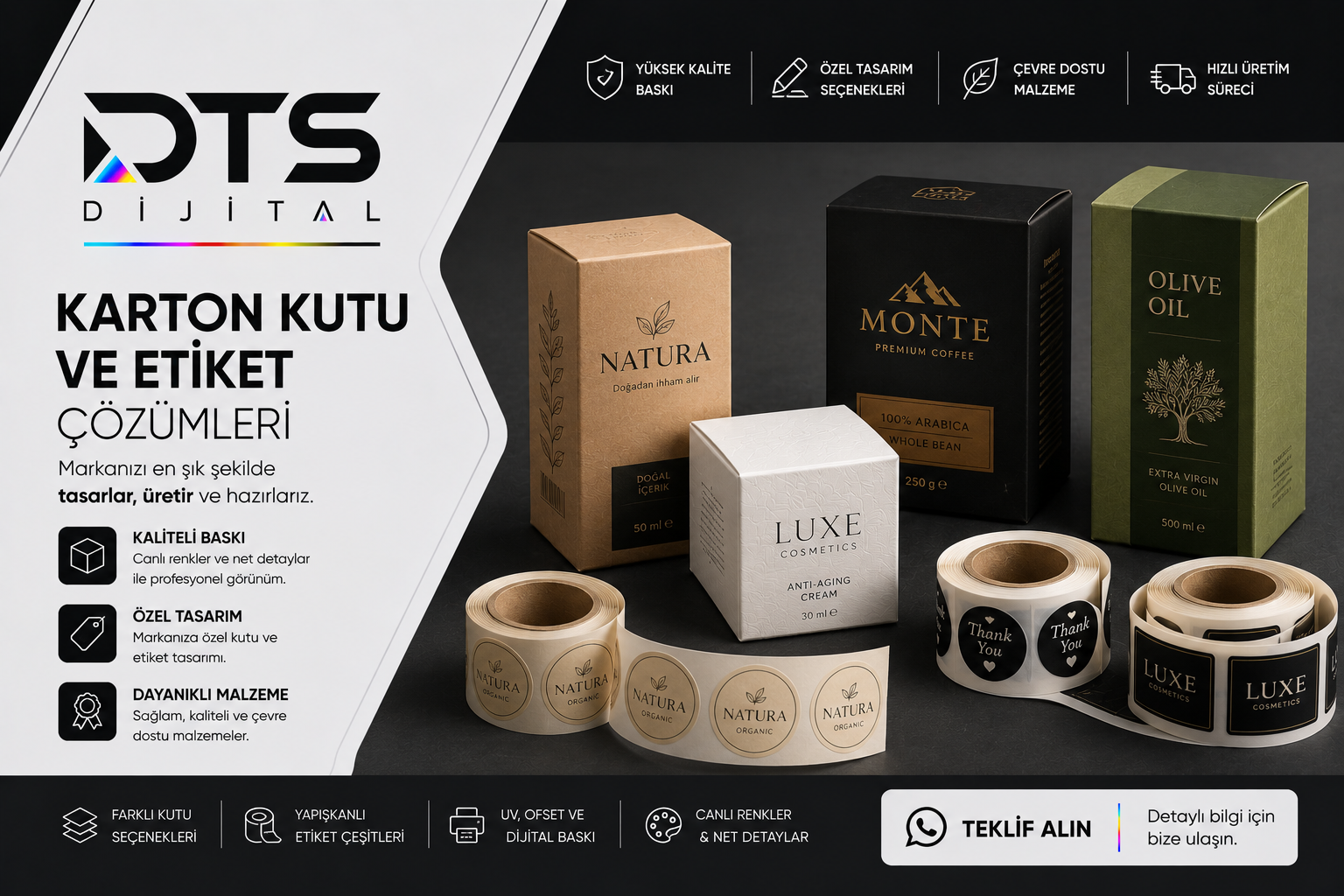 Karton Kutu & Etiket